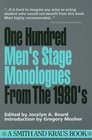 100 Men's Stage Monologues from the 1980's (Monologue Audition Series)