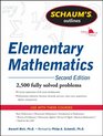 Schaum's Outline of Review of Elementary Mathematics 2nd Edition