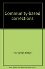 Communitybased corrections