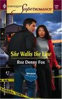 She Walks the Line (Women in Blue, Bk 5) (Harlequin Superromance, No 1254)