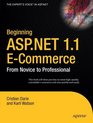 Beginning ASPNET 11 ECommerce From Novice to Professional