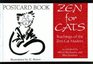 Zen for Cats Teachings of the Zen Cat Masters  Postcard Book
