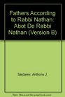 Fathers According to Rabbi Nathan Abot De Rabbi Nathan