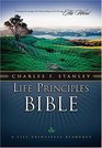 The Charles F. Stanley Life Principles Bible (Burgundy)