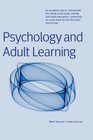 Psychology  Adult Learning