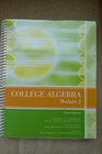 College Algebra Module 2