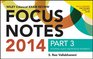 Wiley CIAexcel Exam Review 2014 Focus Notes Part 3 Internal Audit Knowledge Elements