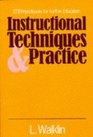 Instructional Techniques and Practice  Handbooks for Further Education
