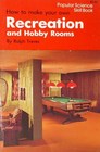 How to Make Your Own Recreation and Hobby Rooms