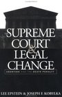 The Supreme Court and Legal Change Abortion and the Death Penalty