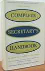 Complete secretary's handbook