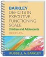 Barkley Deficits in Executive Functioning ScaleChildren and Adolescents