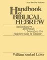 Handbook of Biblical Hebrew