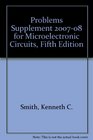 Problems Supplement 200708 for Microelectronic Circuits Fifth Edition