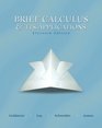 Brief Calculus and Its Applications Value Package