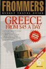 Frommer's Budget Travel Guide Greece on 45 a Day