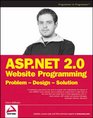 ASPNET 20 Website Programming Problem  Design  Solution