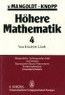 Hhere Mathematik 4 Bde Bd4 Mengenlehre Lebesguesches Ma und Integral Topologische Rume vektorrume Funktionalanalysis Integralgleichungen