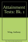 Attainment Tests Bk 1