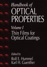 Handbook of Optical Pro  Thin Films for Optical Coatings Volume I