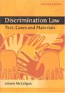 Discrimination Law Text Cases and Materials