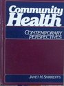 Community Health Contemporary Perspectives