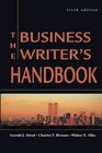 The Business Writer's Handbook Sixth Edition