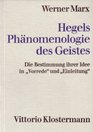 Hegels Phnomenologie des Geistes