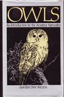 Owls An Introduction for the Amateur Naturalist