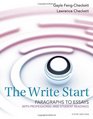 The Write Start Paragraph to Essay With Student and Professional Readings