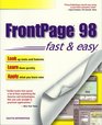 FrontPage 98 Fast  Easy