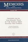 Orientation and the LeraySchauder Theory for Fully Nonlinear Elliptic Boundary Value Problems