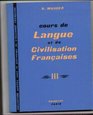 Cours de langue et de la civilisation francaises 3