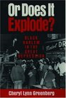 Or Does It Explode Black Harlem in the Great Depression