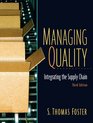 Managing Quality Integrating the Supply Chain