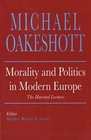 Morality and Politics in Modern Europe  The Harvard Lectures