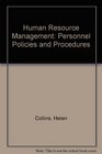 Human Resource Management Personnel Policies and Procedures