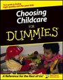Choosing Childcare for Dummies