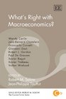 What's Right With Macroeconomics