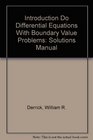 Introduction Do Differential Equations With Boundary Value Problems Solutions Manual
