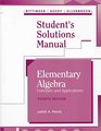 Elementary Algebra Concepts and Applications Student Solutions Manual