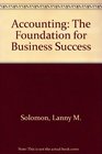 Accounting The Foundation for Business Success