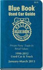 Kelly Blue Book Used Car Guide JanuaryMarch 2013