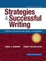 Strategies for Successful Writing A Rhetoric Research Guide Reader and Handbook MLA Update