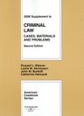 Criminal Law 2006 Supplement Cases Materials And Problems