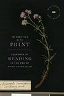 Interacting with Print Elements of Reading in the Era of Print Saturation