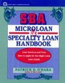 Sba Microloan and Specialty Handbook