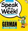Speak in a Week German Week 4 See Hear Say  Learn