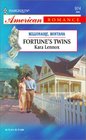 Fortune's Twins (Millionaire, Montana, Bk 6) (Harlequin American Romance, No 974)