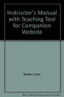 Instructor's Manual with Teaching Tool for Companion Website